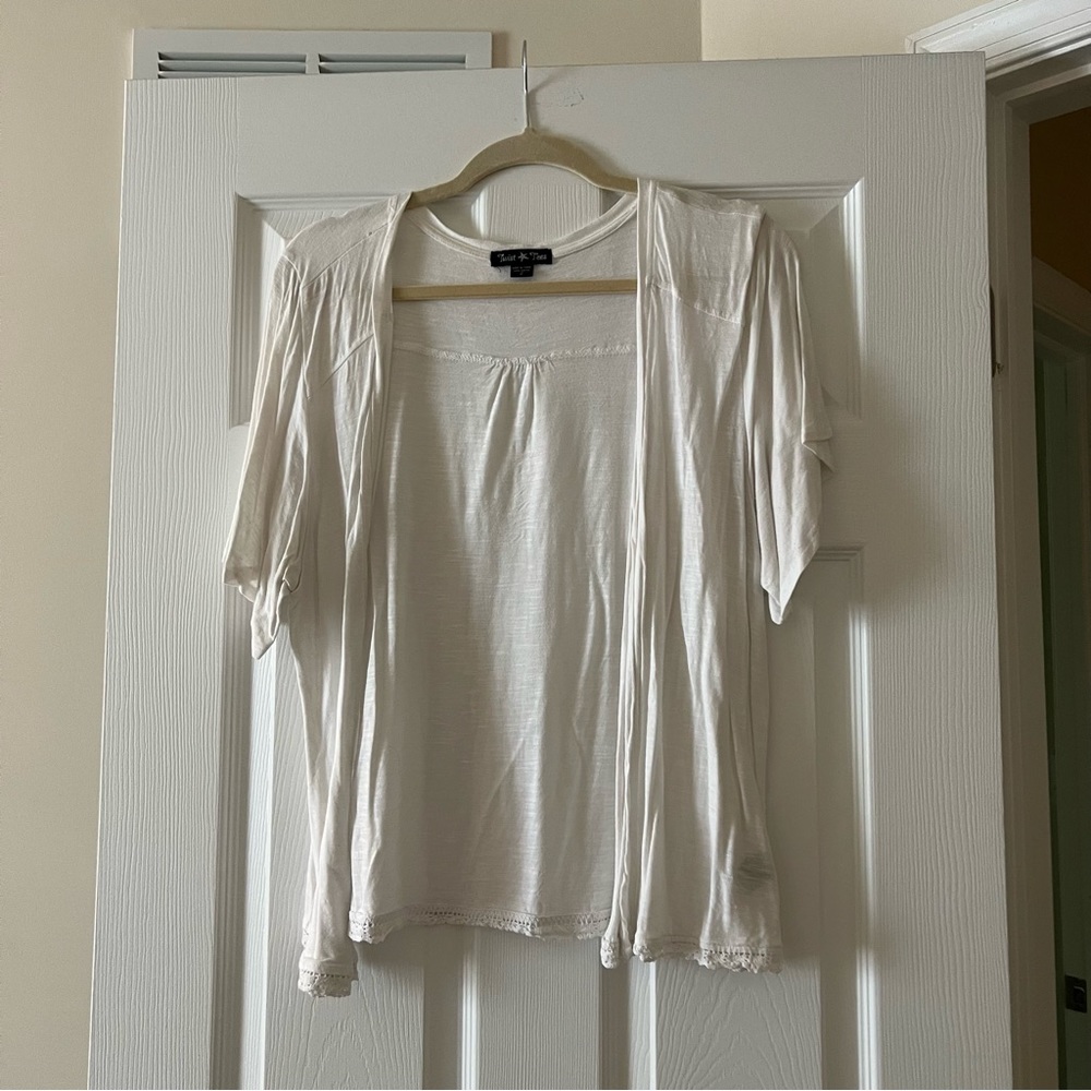 Torrid cover up in white